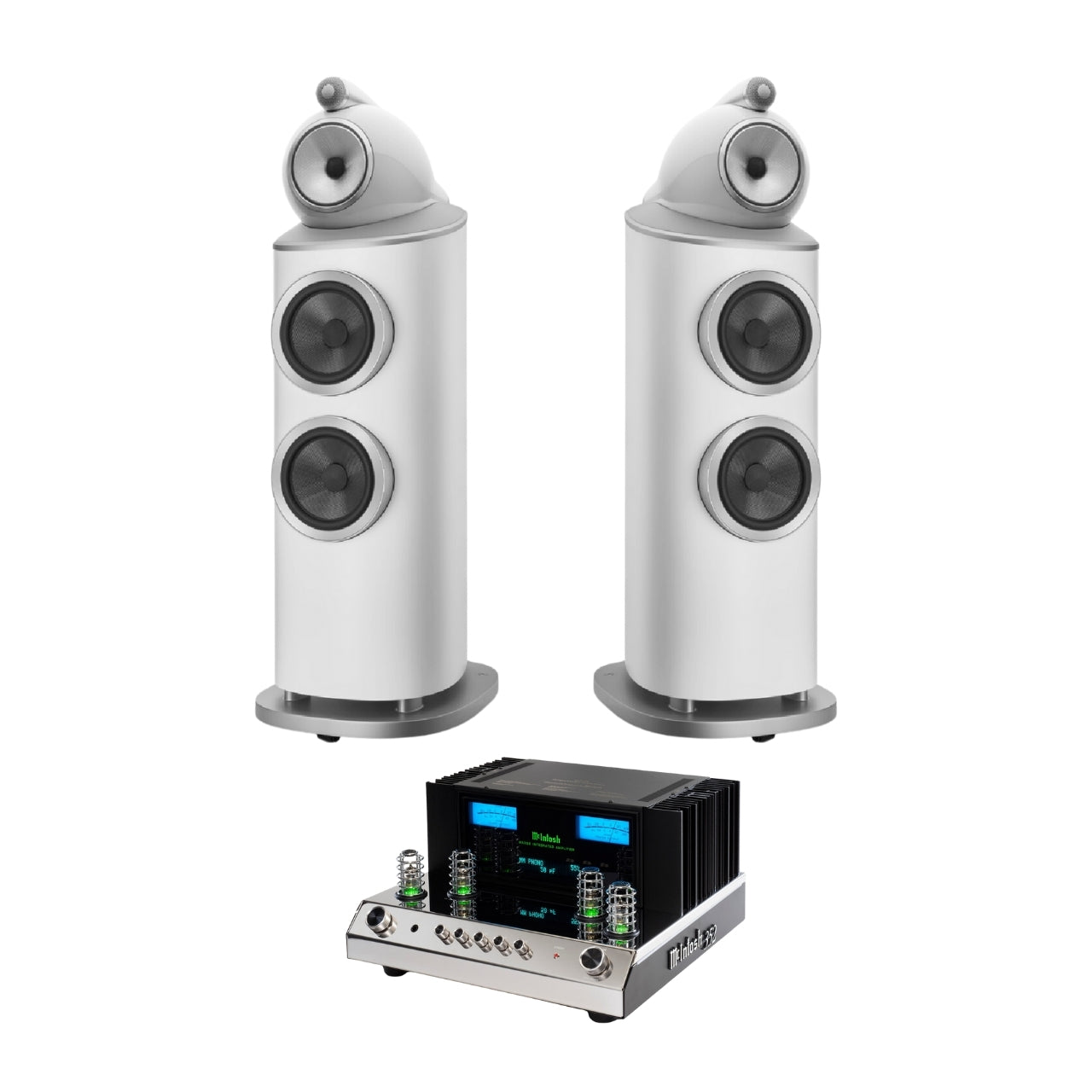 Bowers & Wilkins 802 D4 + Amplificador MA352