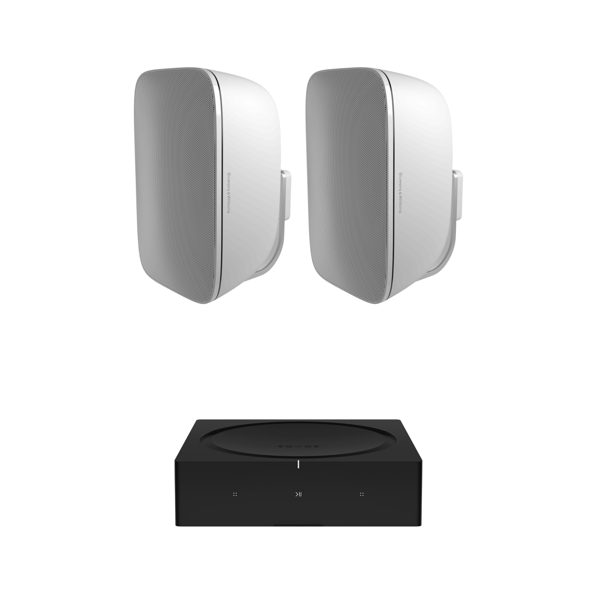 Combo Audio Exterior Bowers & Wilkins AM-1 + Sonos