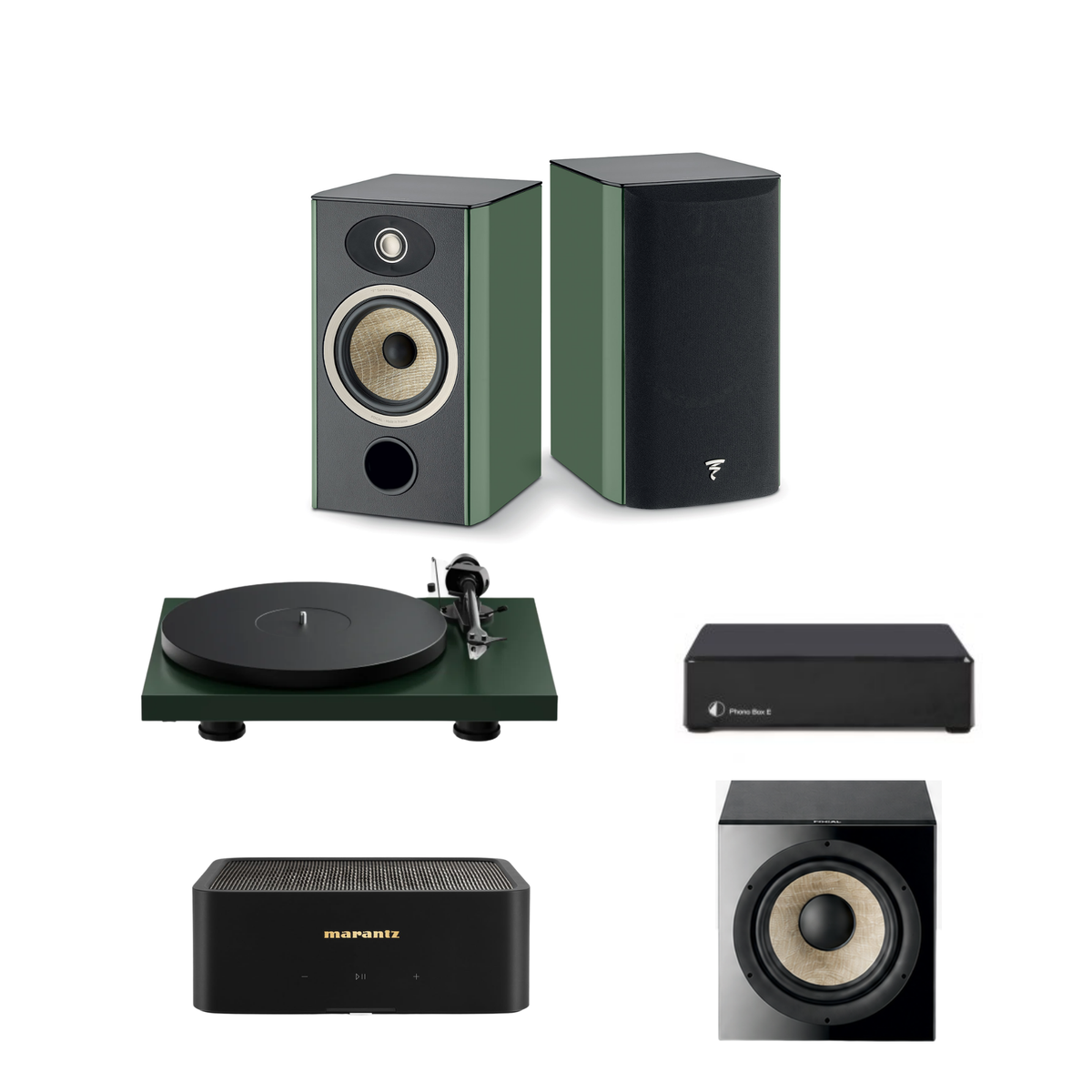 Sistema HiFi Focal Aria Evo X N°1 + Marantz MODEL M1