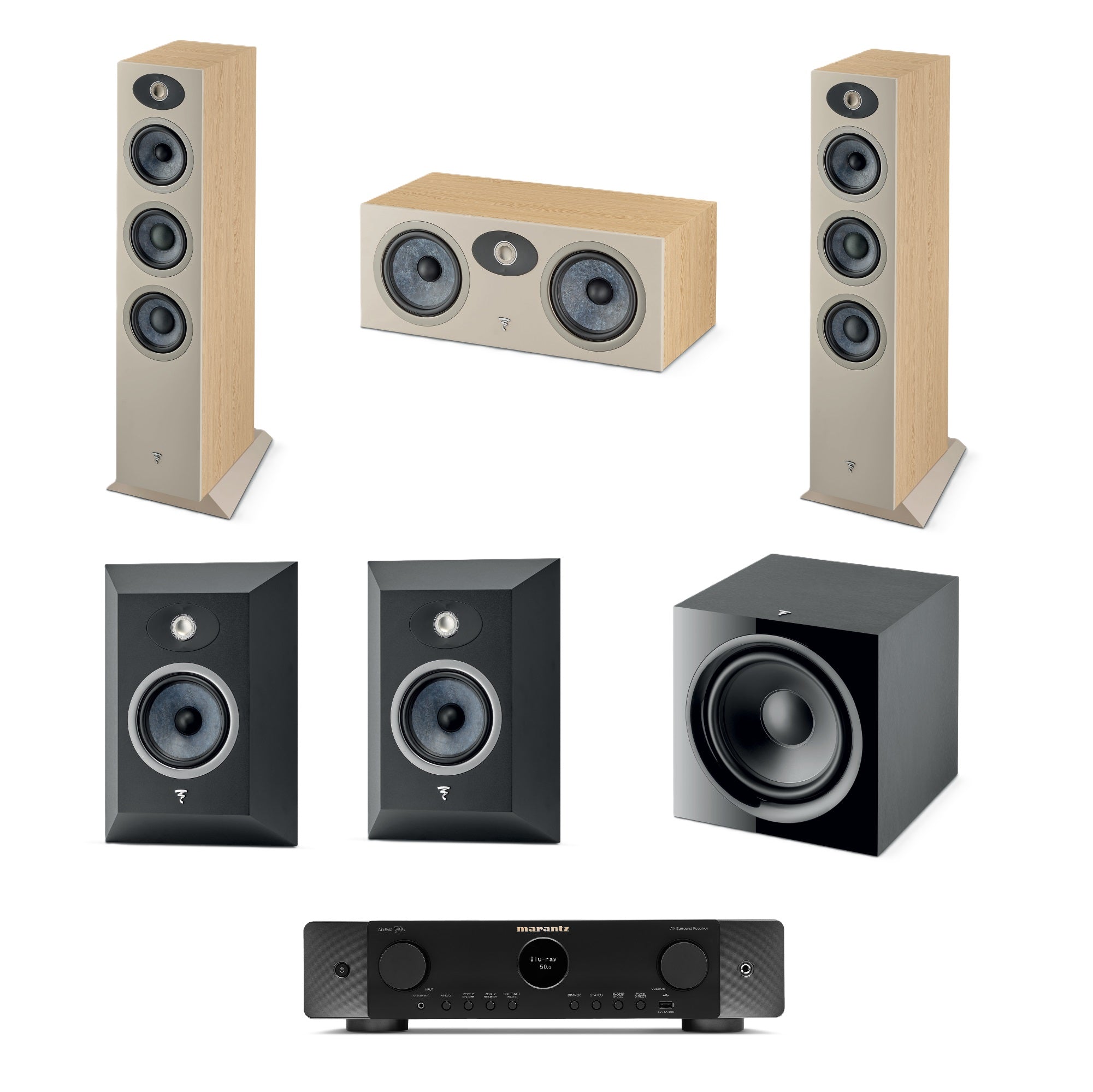 Cinema 5.1 Theva Surround+Marantz