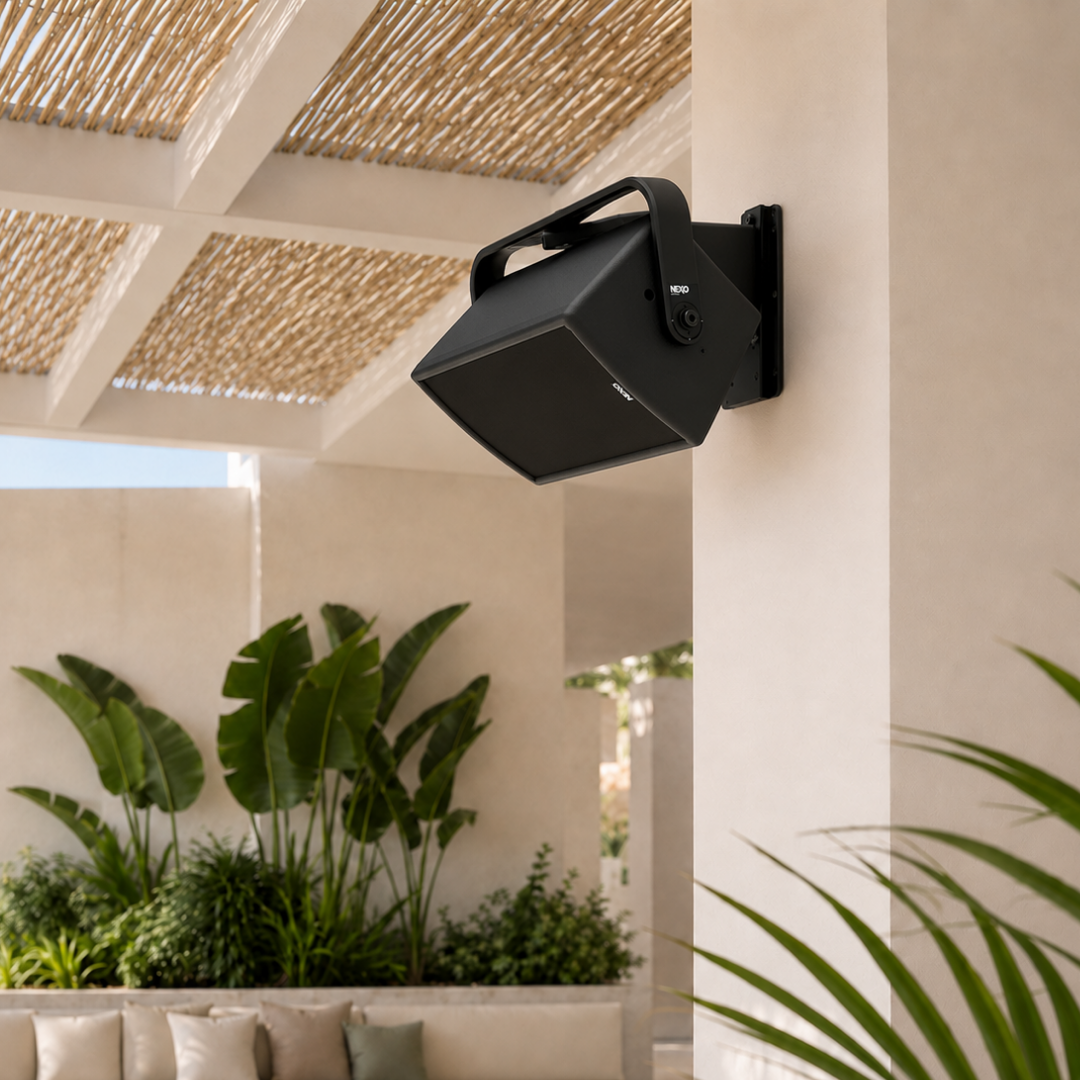 Combo de Audio NEXO ePS8-EN54 + eLS400 con Bluesound NODE