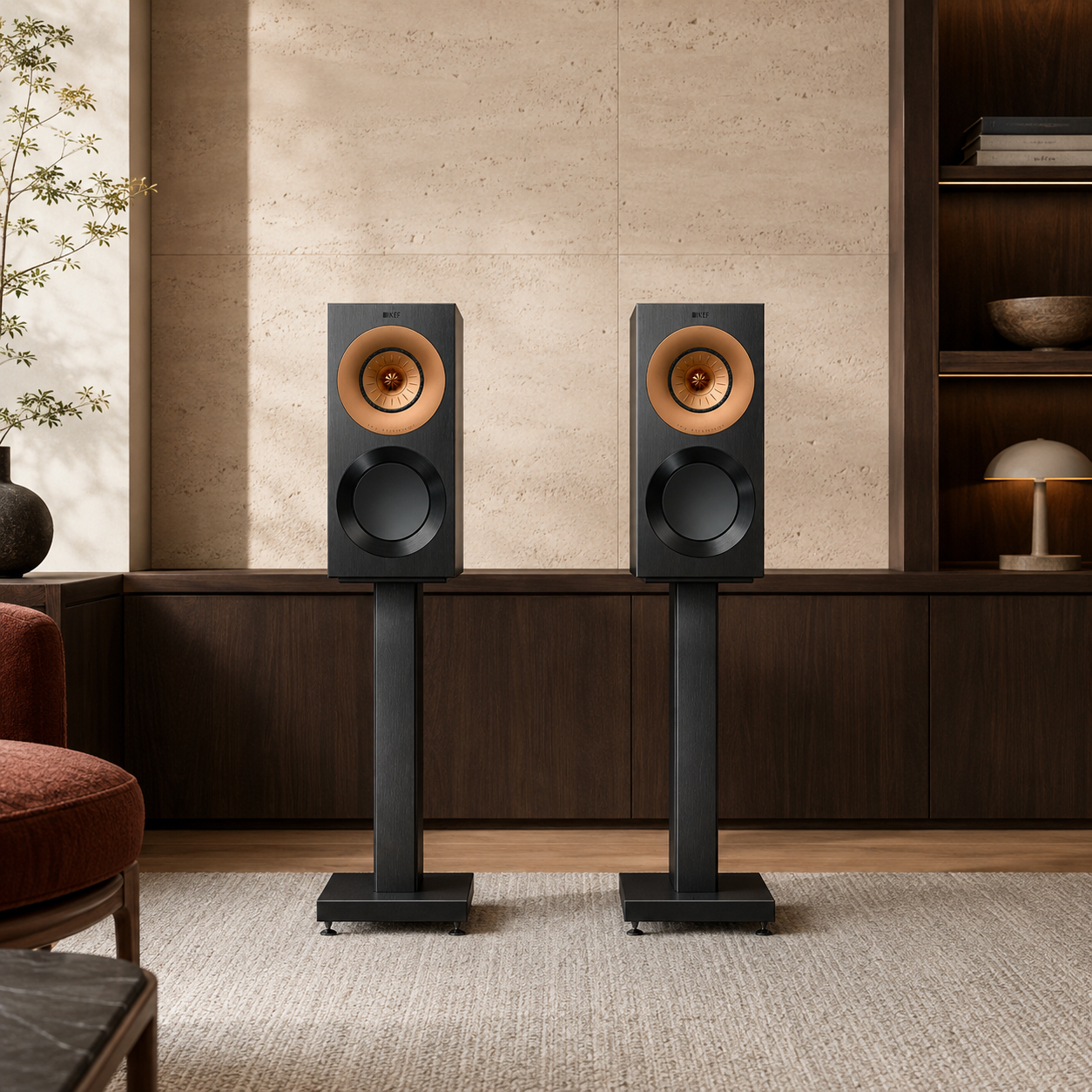 KEF Reference 1 Meta Bocinas de Estantería High End