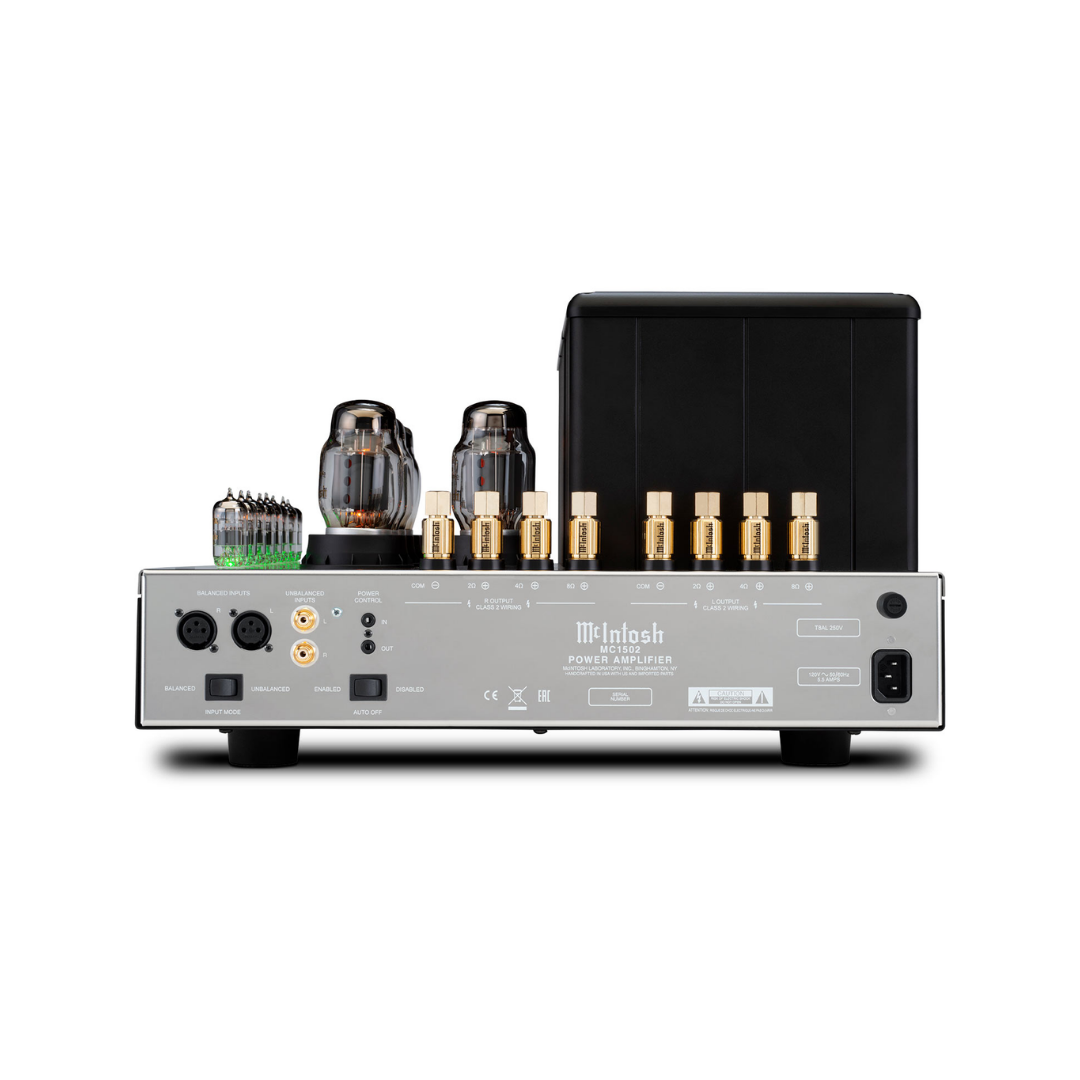 McIntosh MC1502 Amplificador de Potencia a Tubos 150Wx2