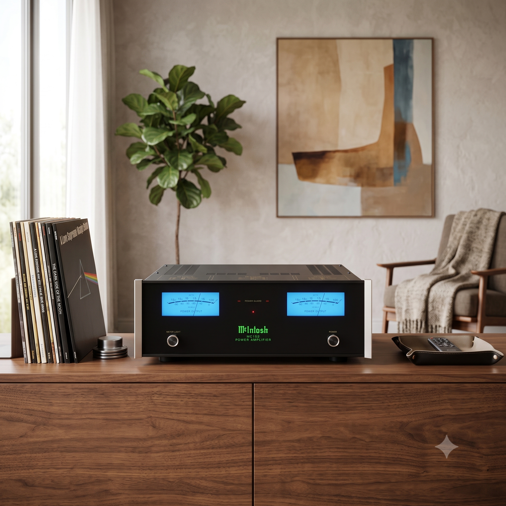 McIntosh MC152 Amplificador de Potencia Estéreo 150Wx2