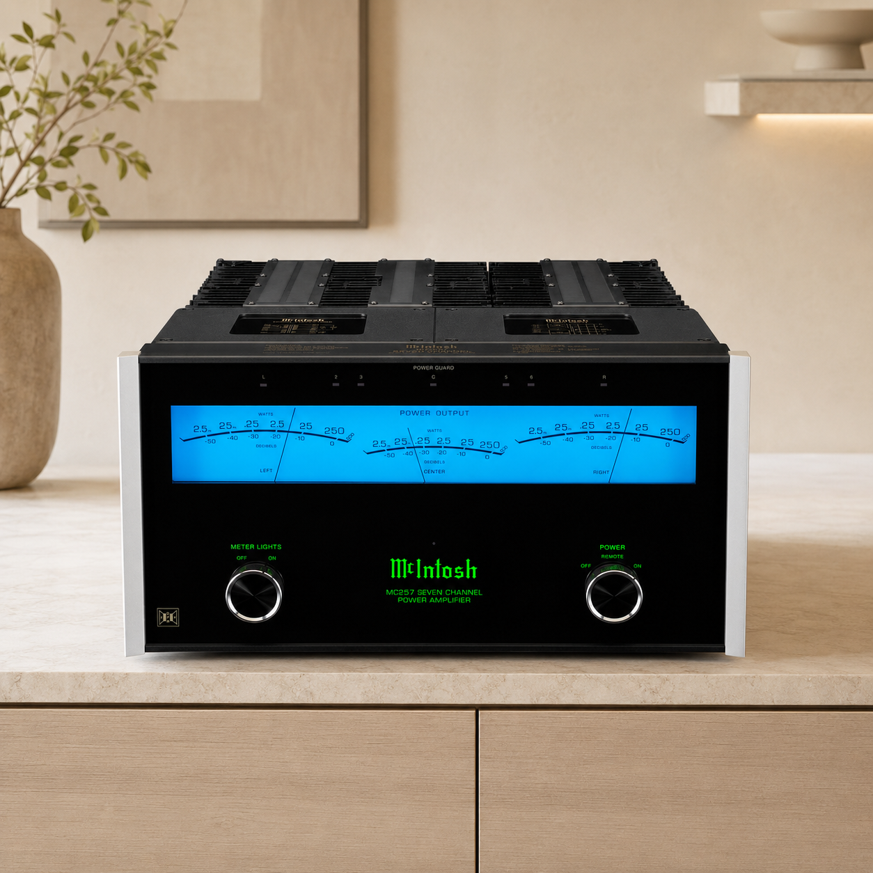 McIntosh MC257 Amplificador de Potencia 7 Canales 200Wx7