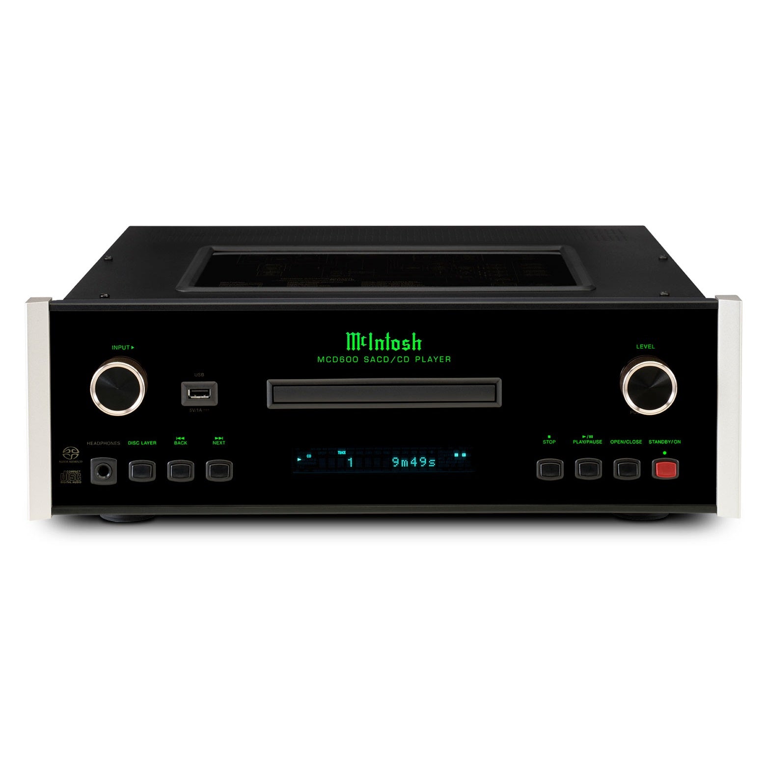Reproductor de discos SACD/CD MCD600