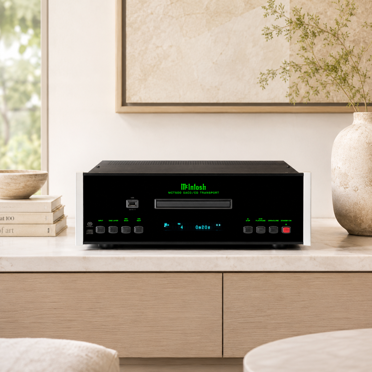 McIntosh MCT500 Transporte SACD/CD HiFi