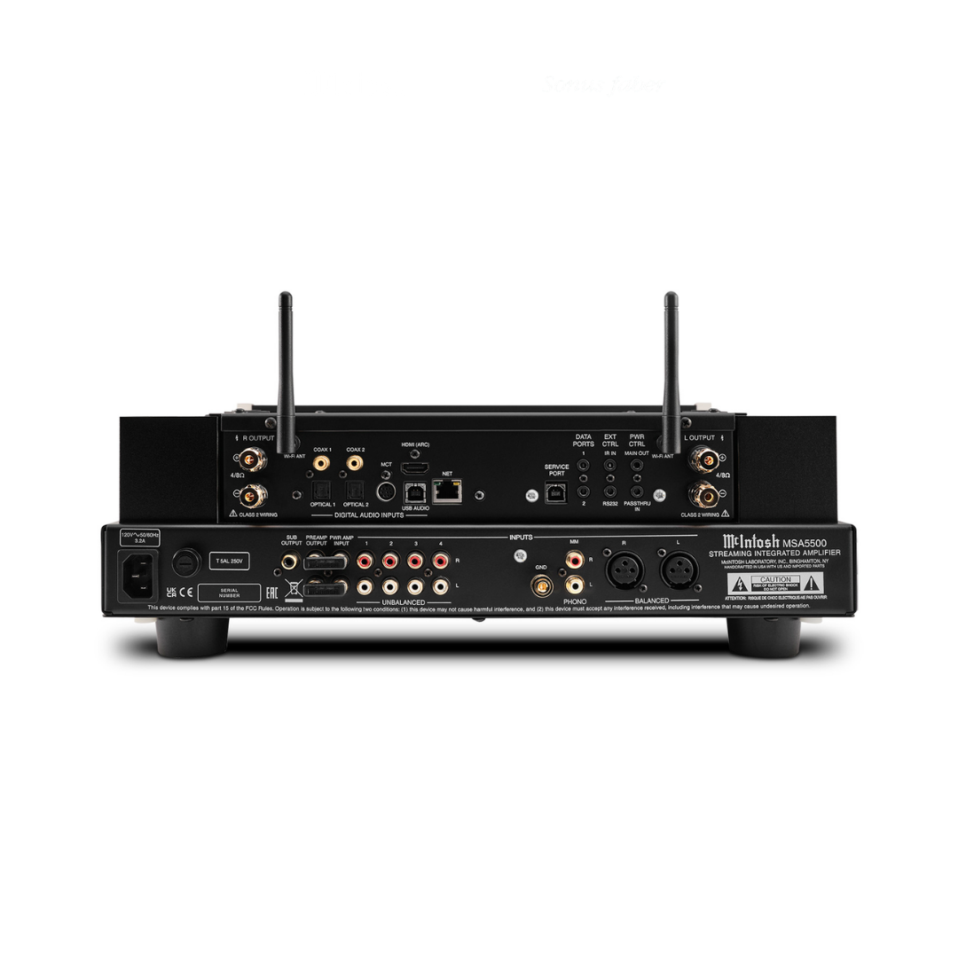 McIntosh MSA5500 Amplificador Streamer Integrado HiFi 100Wx2