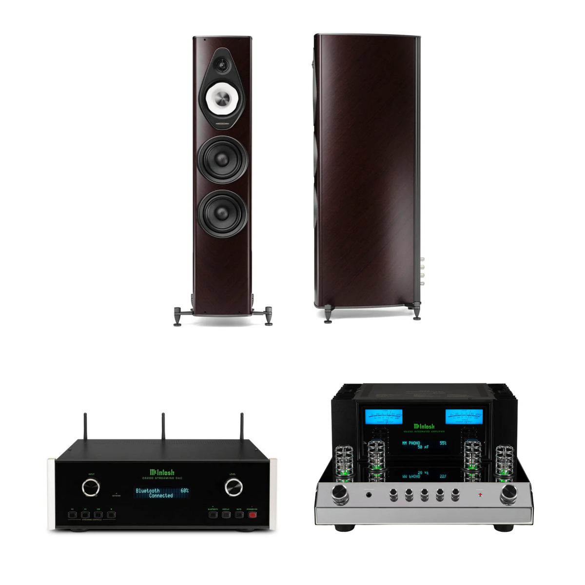 Sonus Faber Olympica III G3 + McIntosh MA352 + McIntosh DS200