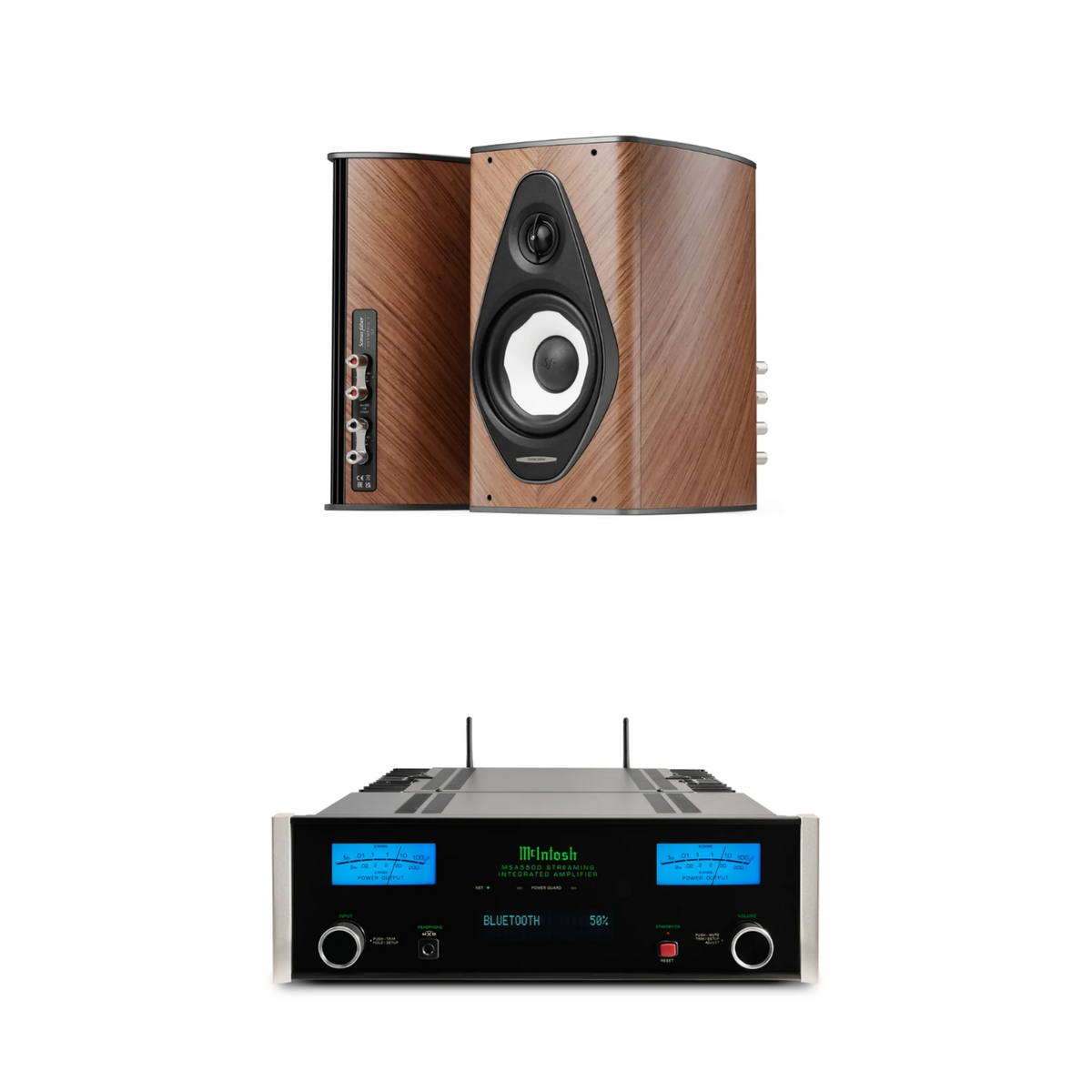 Sonus Faber Olympica I G3 + McIntosh MSA5500 Sistema HiFi