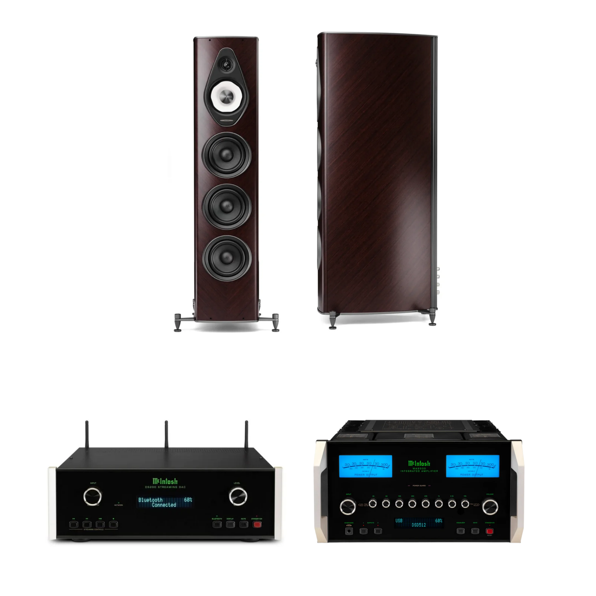 Sonus Faber Olympica V G3 + McIntosh MA9500 + McIntosh DS200