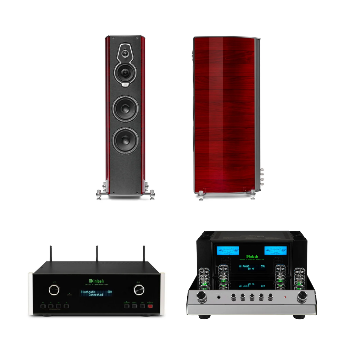 Sonus Faber Serafino G2 + McIntosh MA352 + McIntosh DS200