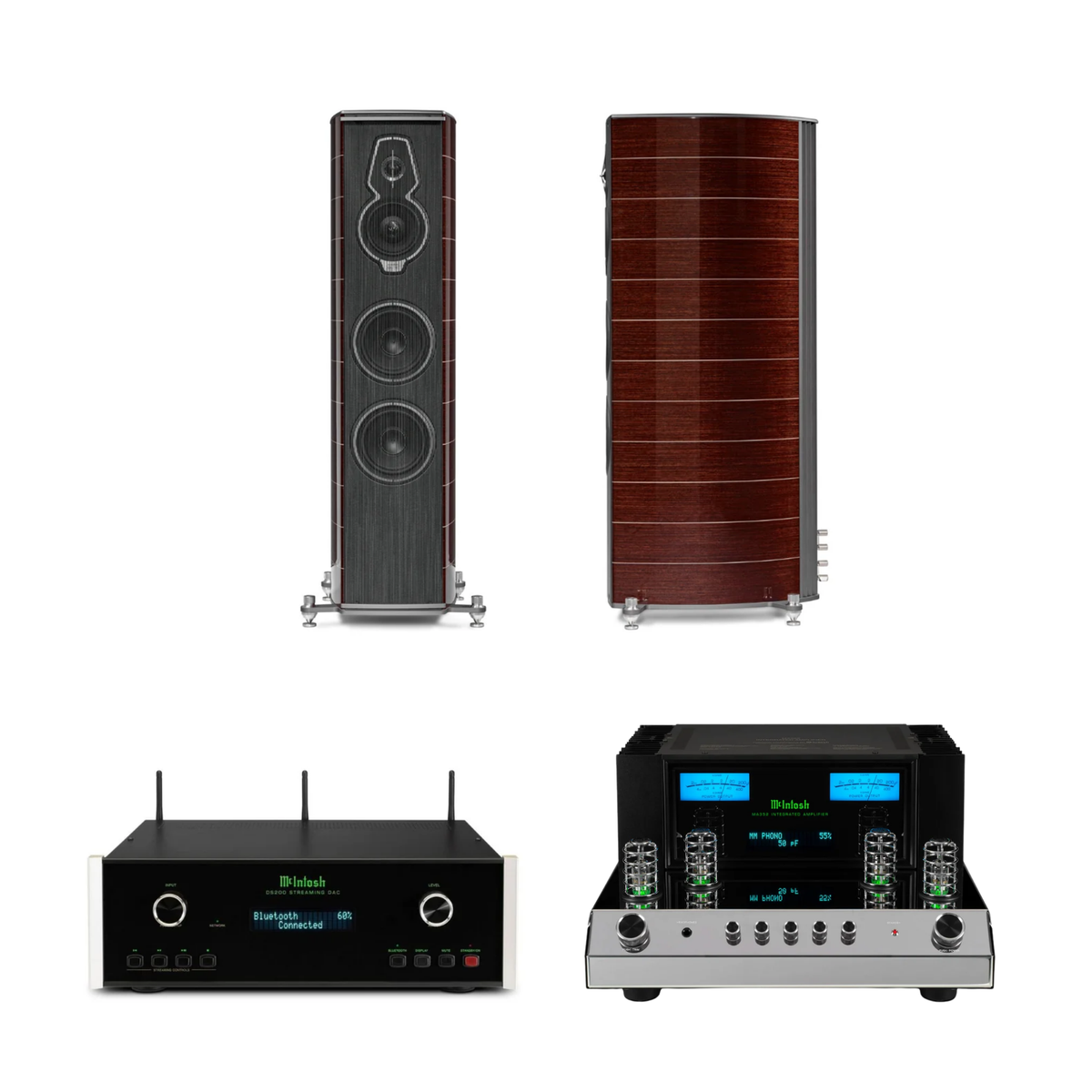 Sonus Faber Serafino G2 + McIntosh MA352 + McIntosh DS200