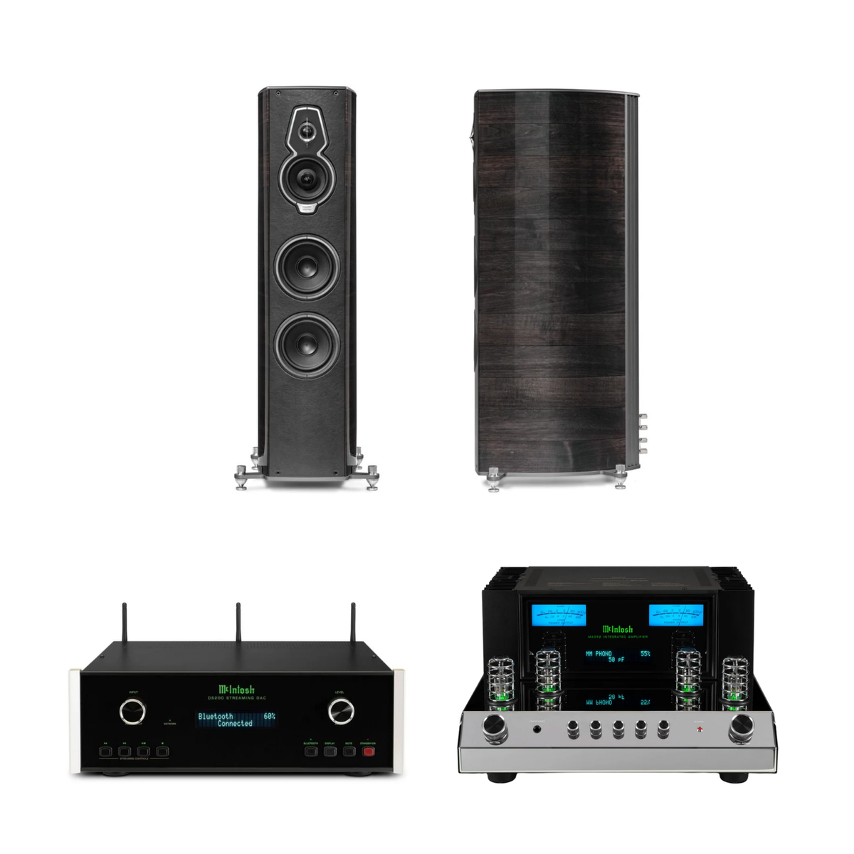Sonus Faber Serafino G2 + McIntosh MA352 + McIntosh DS200
