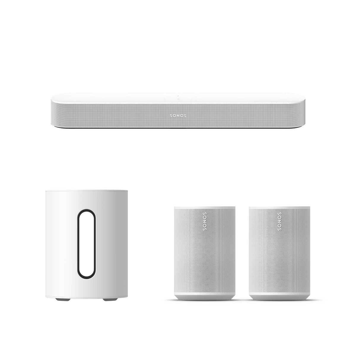 Set de sonido envolvente con Beam