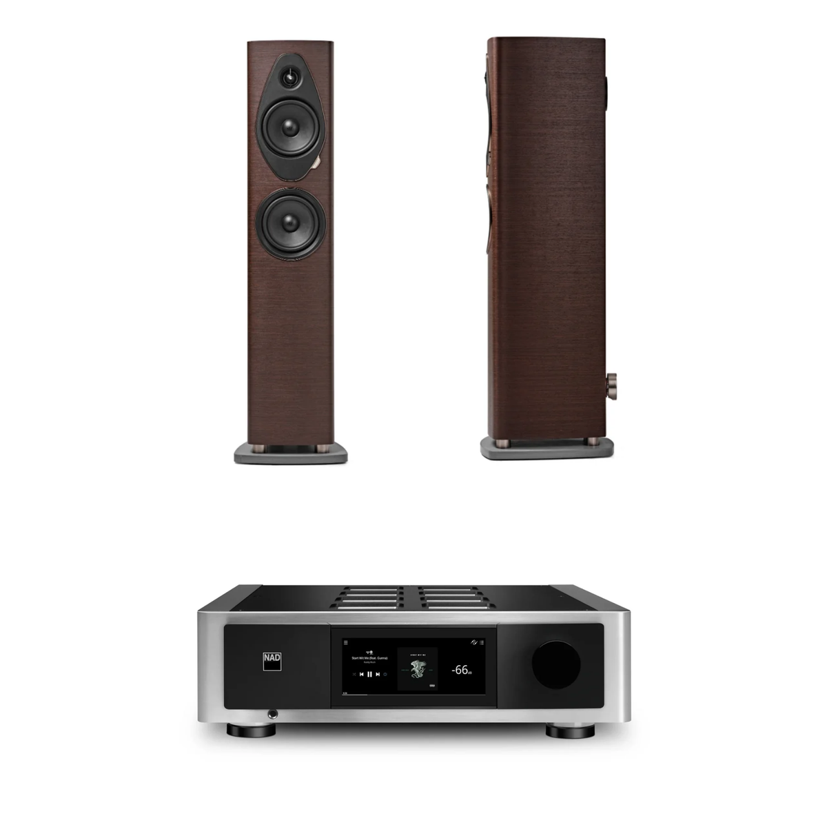 Sonus Faber Sonetto III G2 + NAD M33 V2 Sistema HiFi