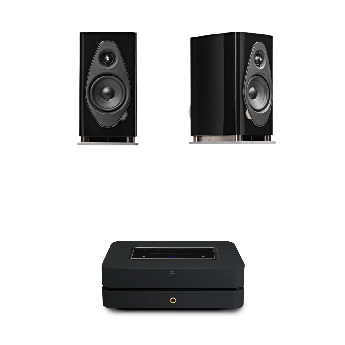 Sonus Faber Sonetto I + Bluesound Powernode Sistema HiFi
