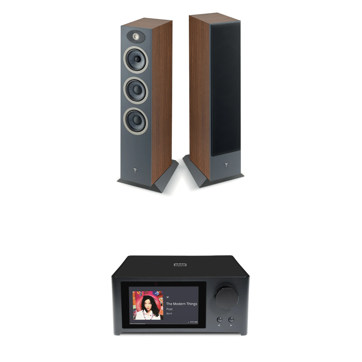 Focal Theva N°2 + NAD C 700 V2 Sistema HiFi con Streaming