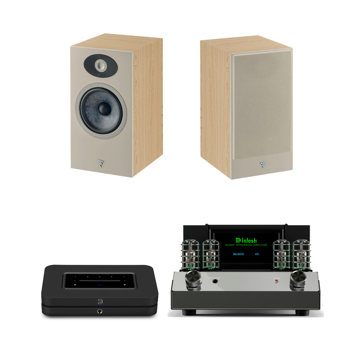 Focal Theva N1 + McIntosh MA252 + Bluesound Node