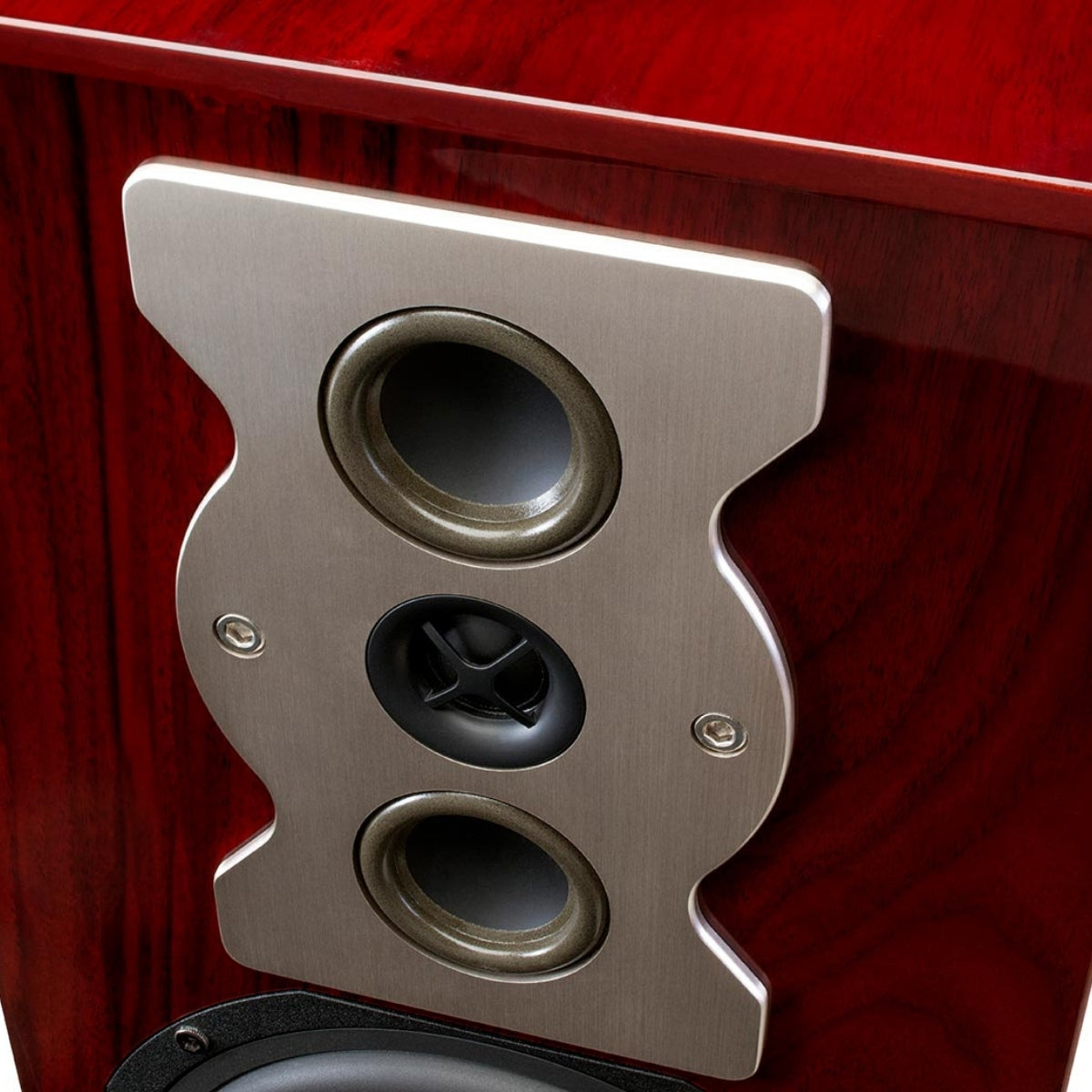 McIntosh XR50 Shelf Speaker - High angle view without grille