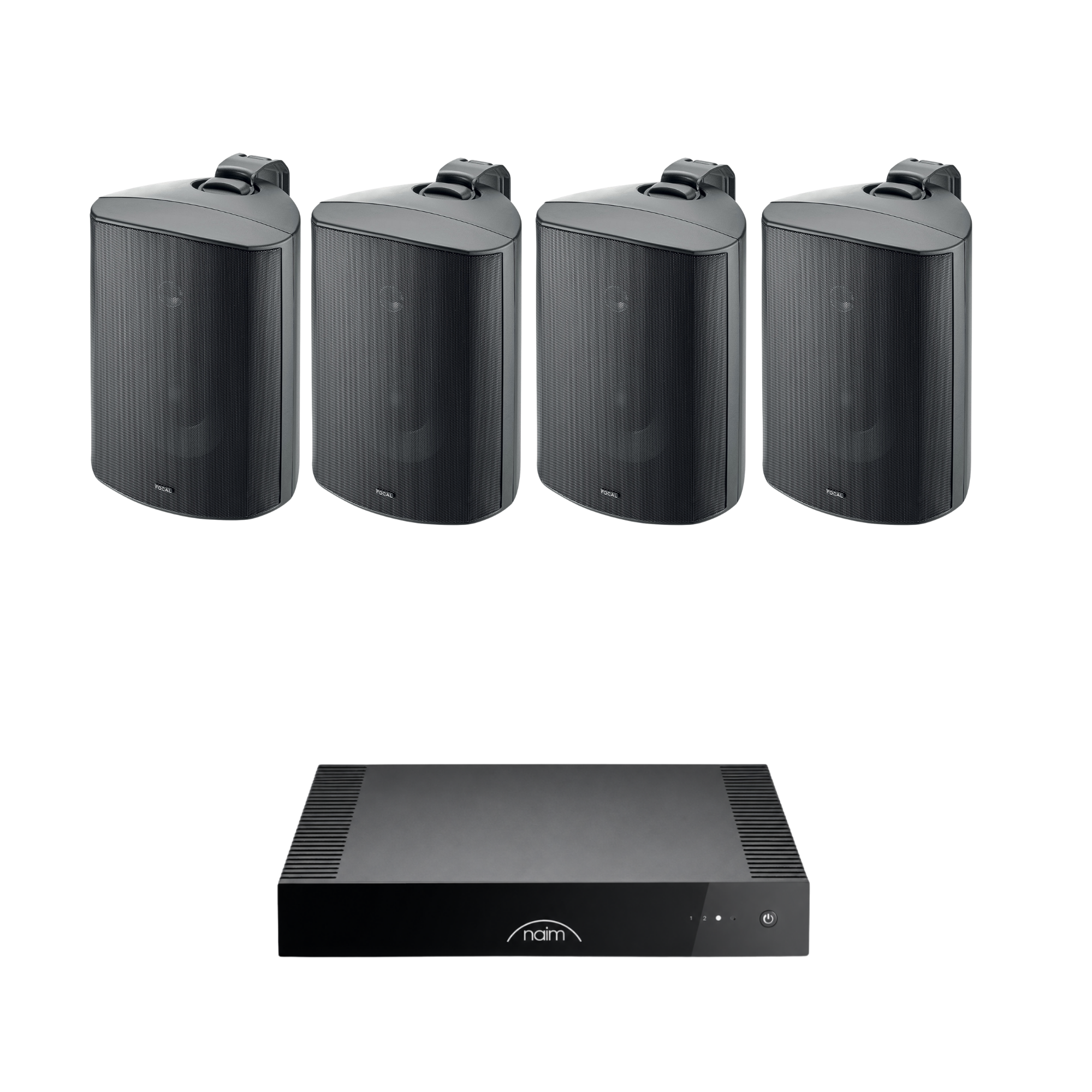 Combo 4.0 Audio Exterior Focal 100 OD6 + Naim CI-Uniti 102