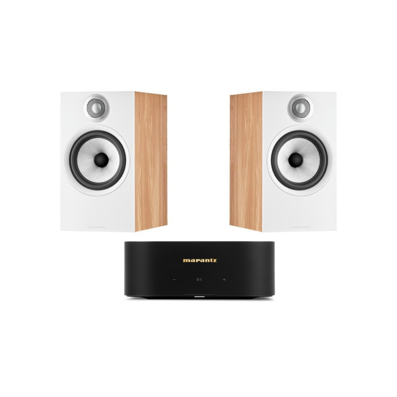 Bowers & Wilkins 606 S3 + Amplificador Streamer Marantz M1