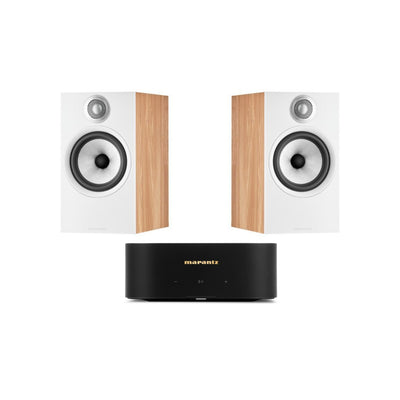 Bowers & Wilkins 606 S3 + Amplificador Streamer Marantz M1