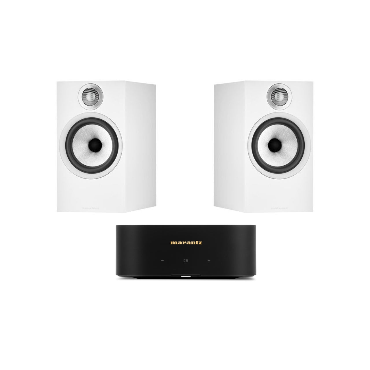 Bowers & Wilkins 606 S3 + Amplificador Streamer Marantz M1