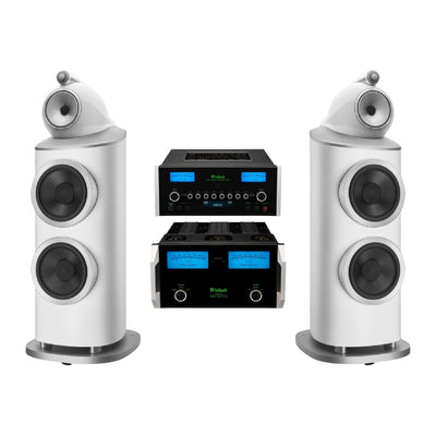 Bowers & Wilkins 801 D4 + Preamplificador C55 + Amplificador MC462