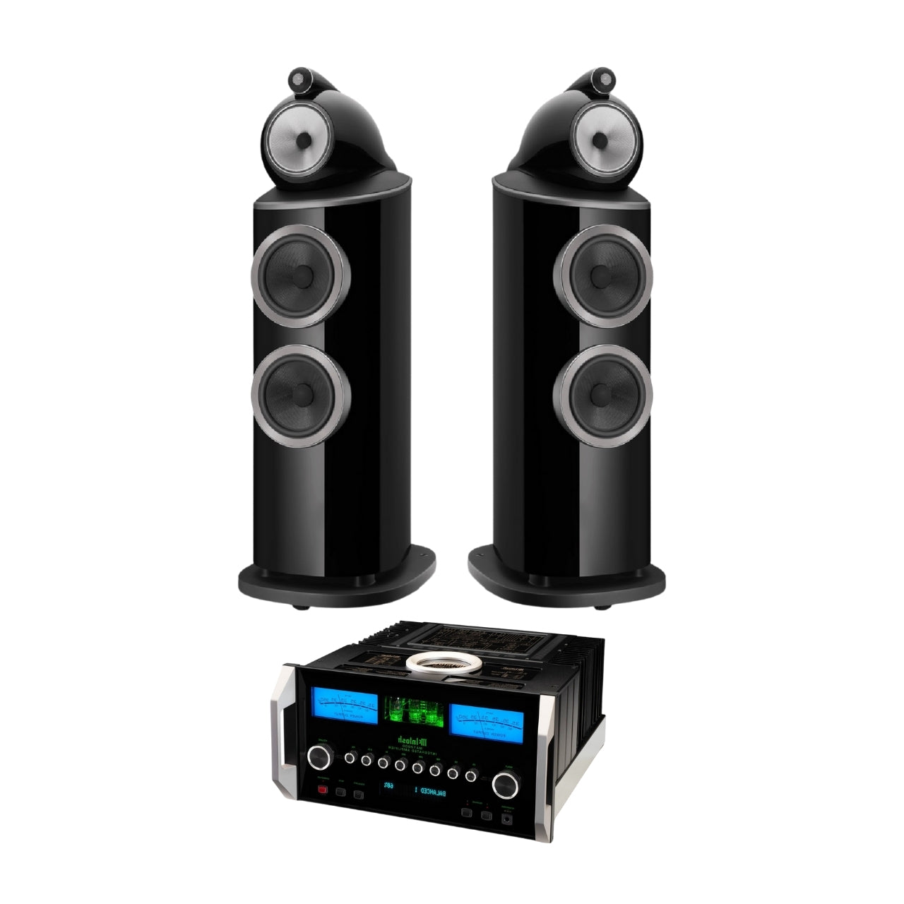 Bowers & Wilkins 802 D4 + Amplificador MA12000
