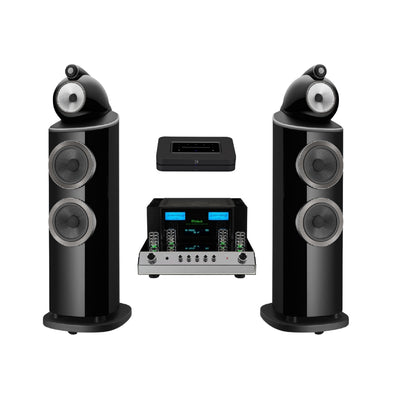 Bowers & Wilkins 803 D4 + Amplificador MA352 + Streamer Node