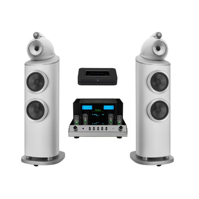 Bowers & Wilkins 803 D4 + Amplificador MA352 + Streamer Node