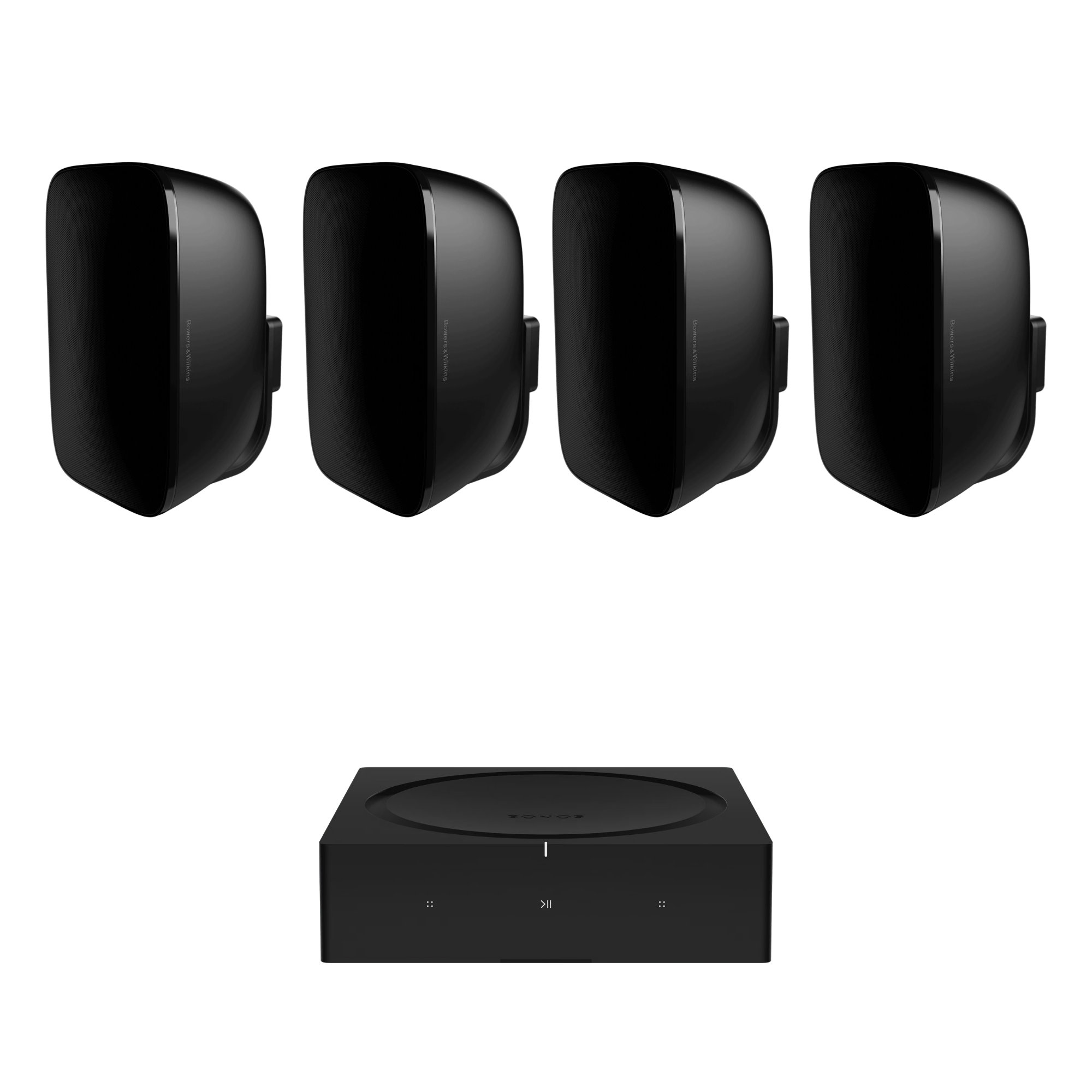 Combo Audio Exterior Bowers & Wilkins AM-1 + Sonos
