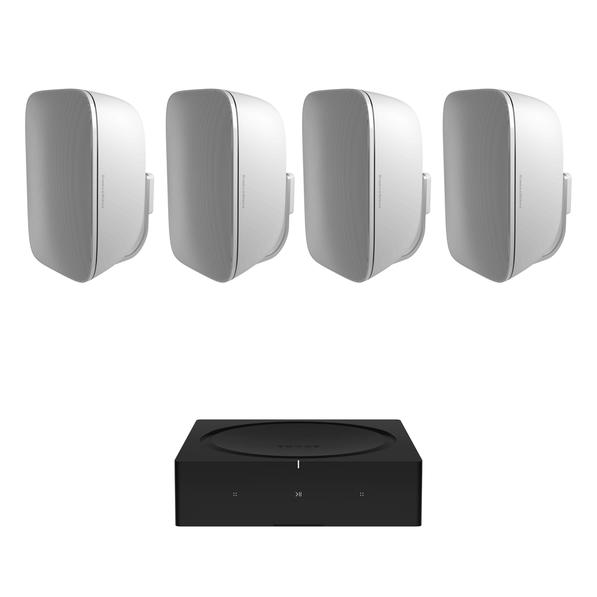 Combo Audio Exterior Bowers & Wilkins AM-1 + Sonos