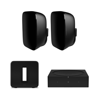 Combo Audio Exterior Bowers & Wilkins AM-1 + Sonos
