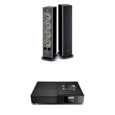 Focal Aria Evo X N°3 + Naim Uniti Nova Sistema HiFi con Streaming