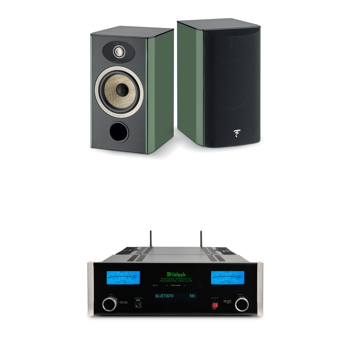 Focal Aria Evo X N°1 + McIntosh MSA5500 Sistema HiFi High End