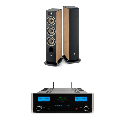 Focal Aria Evo X N°2 + McIntosh MSA5500 Sistema HiFi