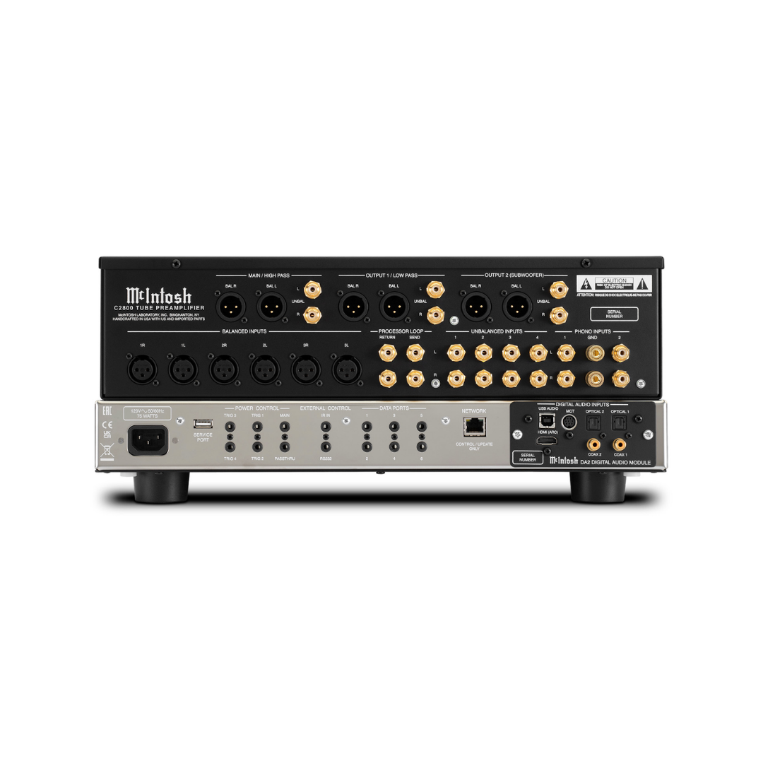 McIntosh C2800 Preamplificador a Tubos HiFi con DAC