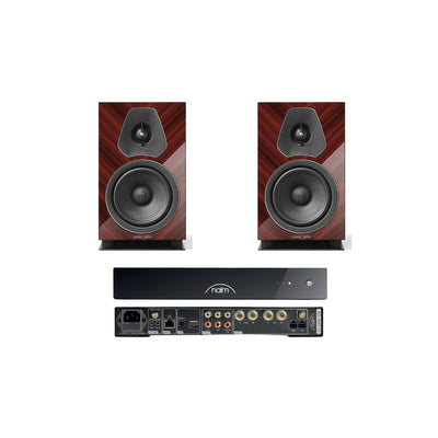 Bocinas Lumina ll Amator SF + Ci Uniti 102 Amplificador Integrado