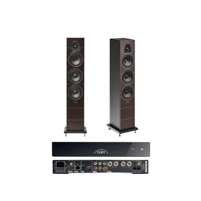 Bocinas Lumina lll SF + Ci Uniti 102 Amplificador Integrado
