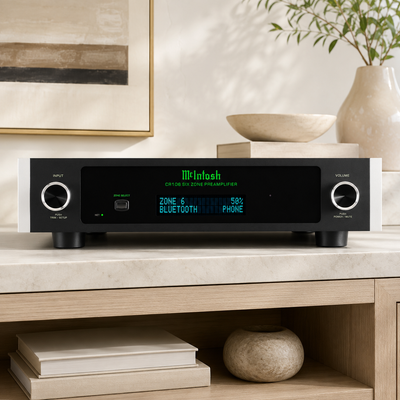 McIntosh CR106 Preamplificador y Matriz de Audio 6 Zonas