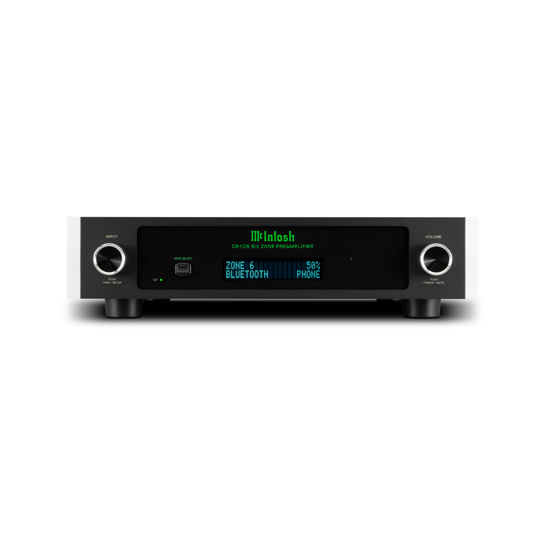 McIntosh CR106 Preamplificador y Matriz de Audio 6 Zonas