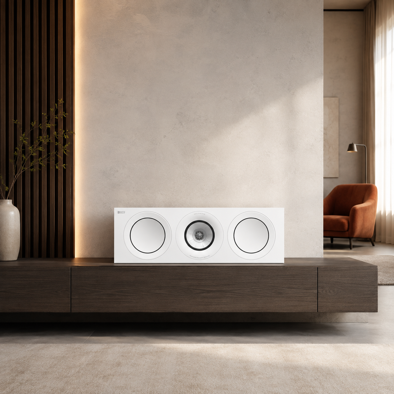 KEF R6 Meta Bocina Central para Cine en Casa