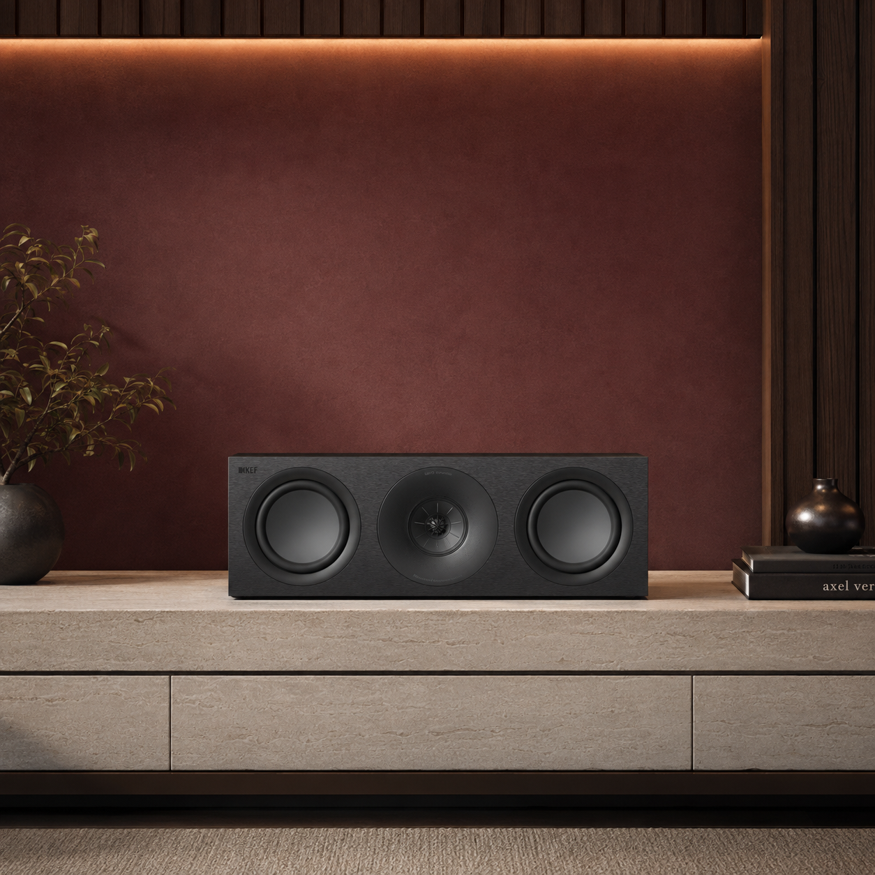 KEF R2 Meta Bocina Central para Cine en Casa