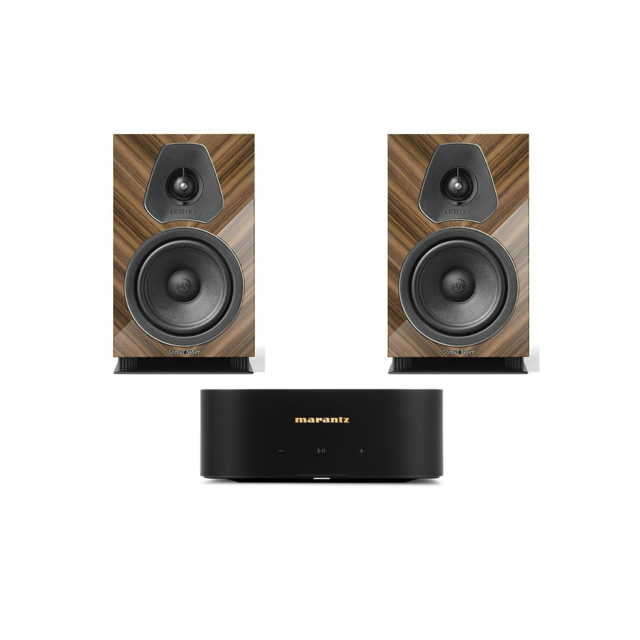 Bocinas Sonus Faber Lumina ll Amator + M1 Marantz Amplificador Integrado