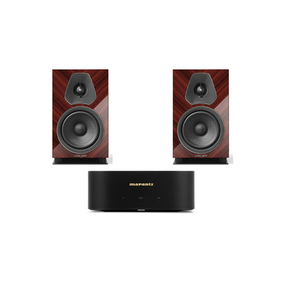 Bocinas Sonus Faber Lumina ll Amator + M1 Marantz Amplificador Integrado