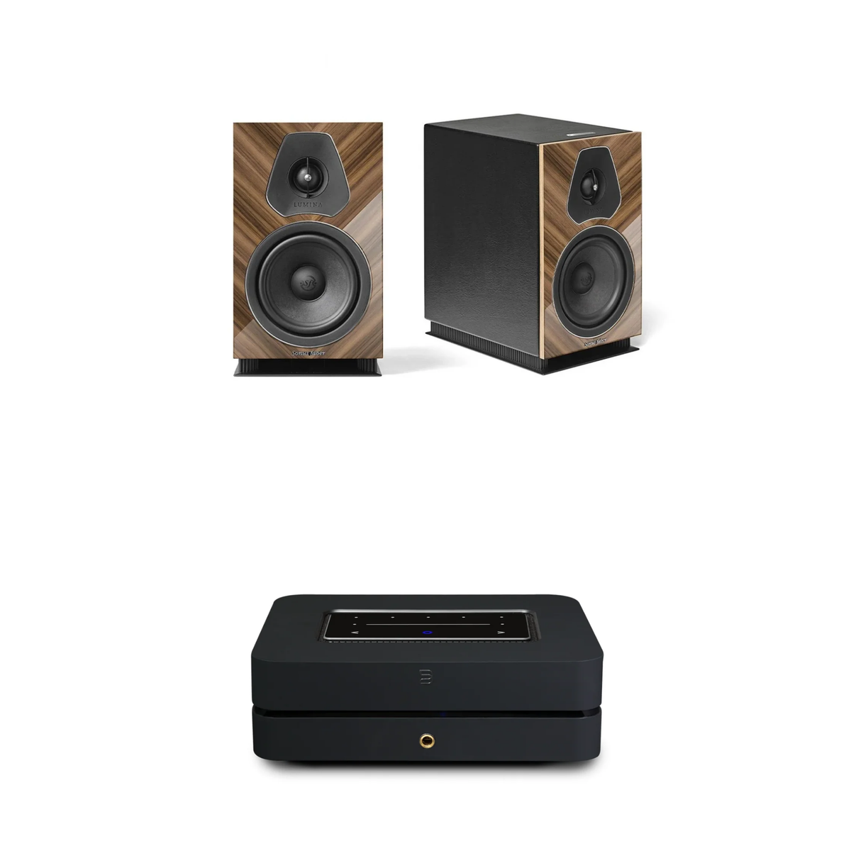 Sonus faber Lumina II Amator + Bluesound POWERNODE N331 Sistema HiFi