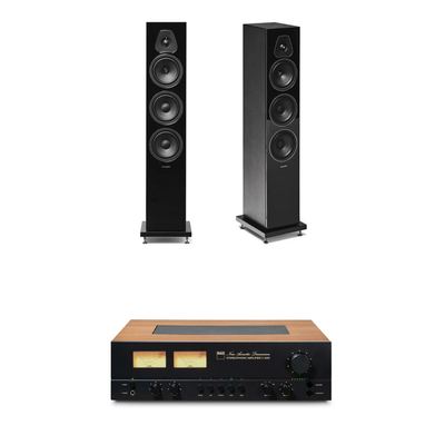Sonus faber Lumina III + NAD C 3050 con MDC2 BluOS-D Sistema HiFi