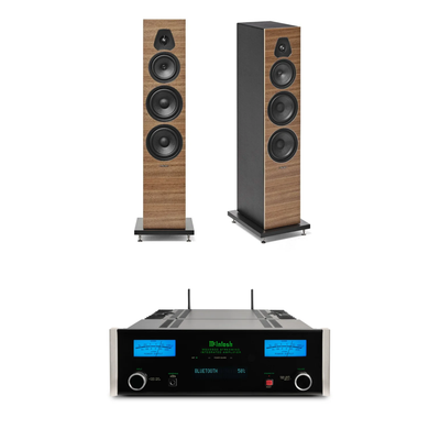 Sonus Faber Lumina V + McIntosh MSA5500 Sistema HiFi